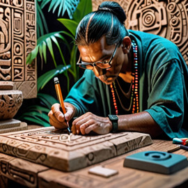 Les Mayas et le Taille-Crayon Électrique : Coïncidence ? Je Ne Crois Pas !